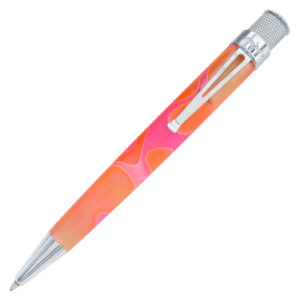 Tornado™ Acrylic Cosmic Swirl Pink & Orange Rollerball Pen