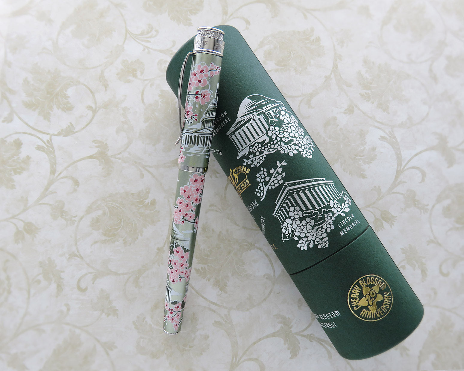 Fahrney's Exclusive 2026 Cherry Blossom Tornado™ Fountain Pen - Image 4