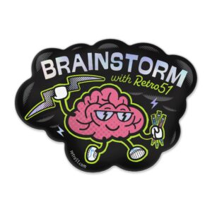 'Brainstorm' Sticker