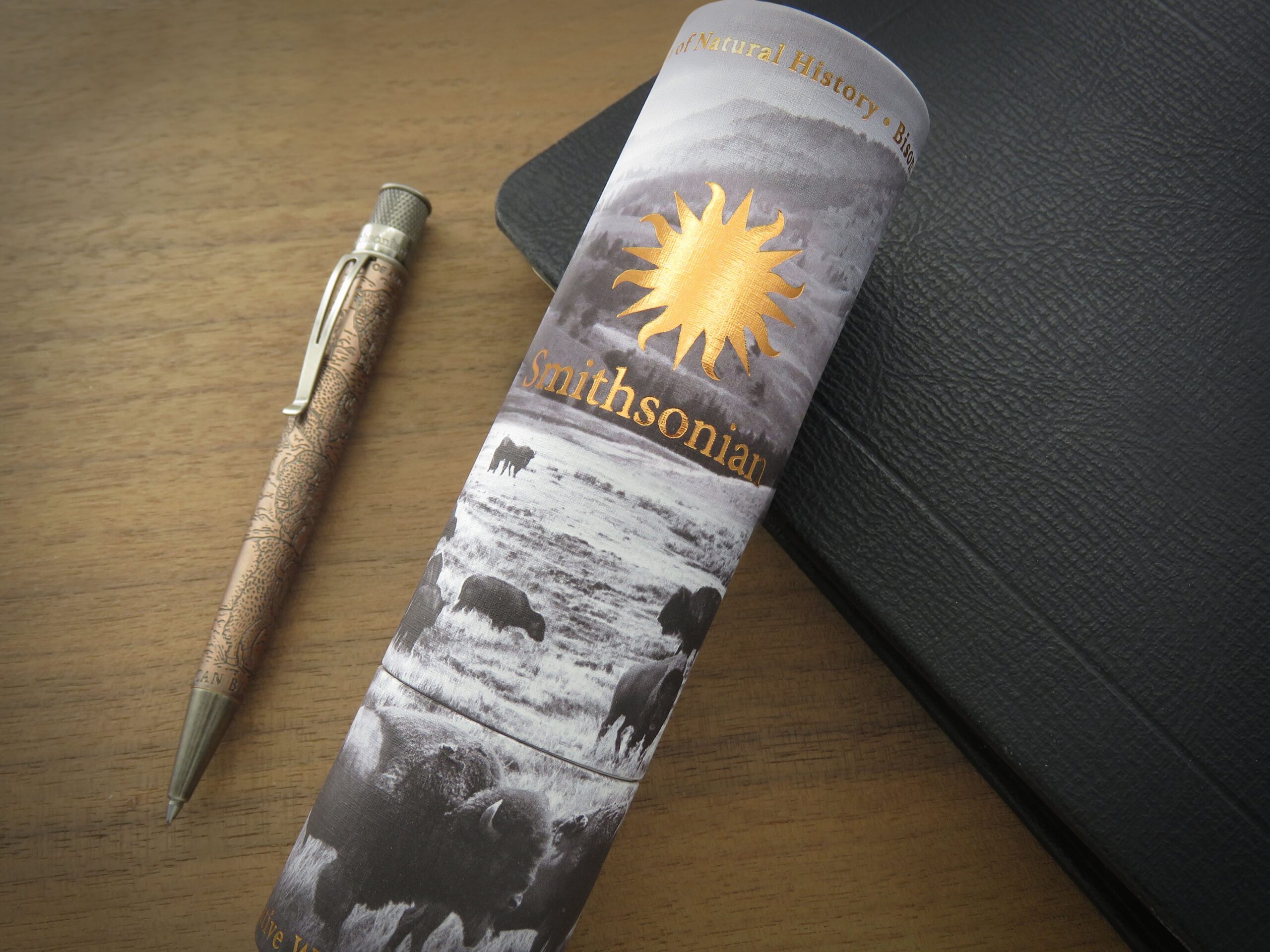 Smithsonian Bison: Standing Strong Rollerball Pen - Image 7