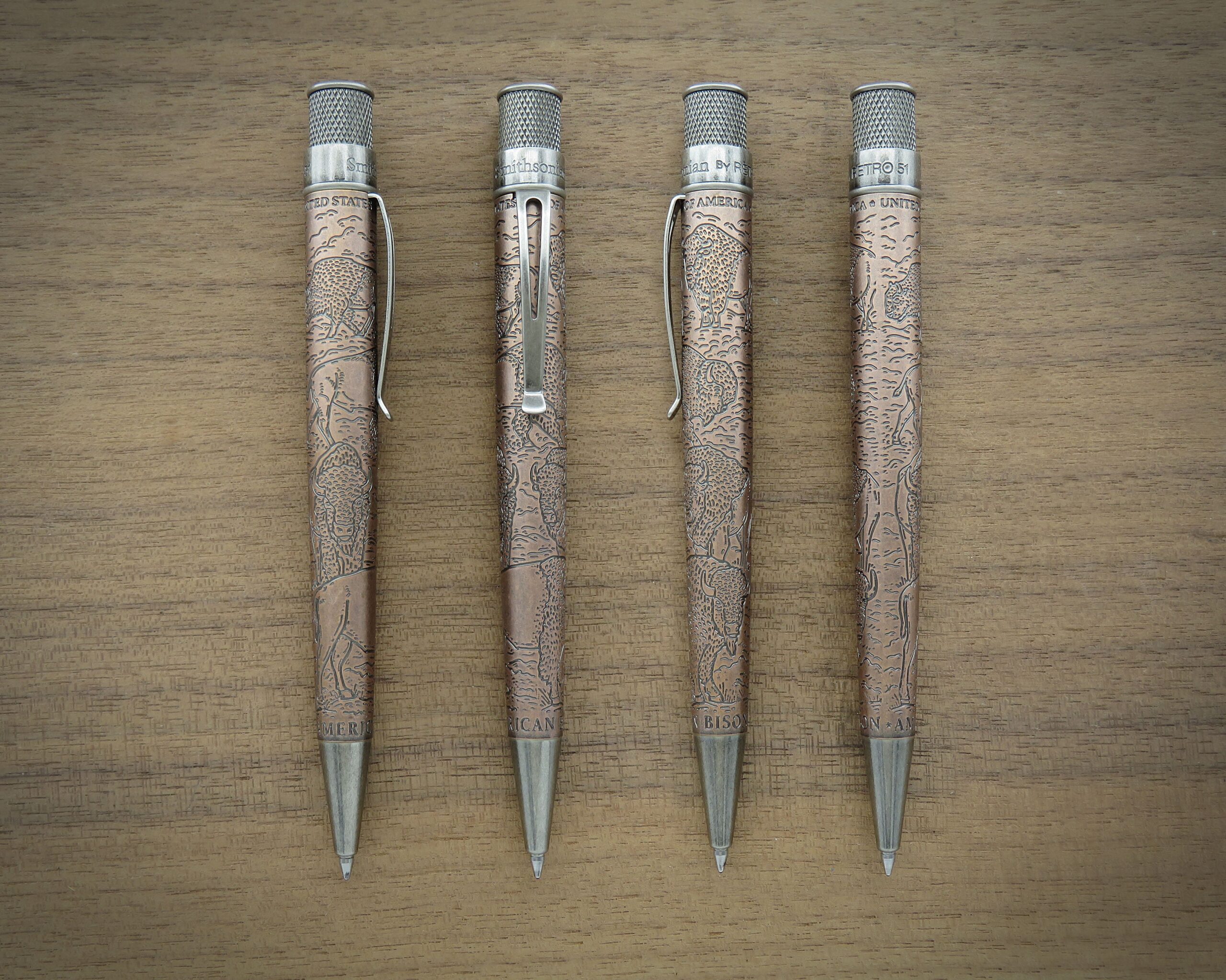 Smithsonian Bison: Standing Strong Rollerball Pen - Image 6