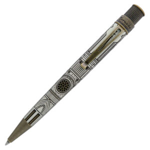 Tornado™ Vintage Metalsmith - Cathedral Rollerball Pen