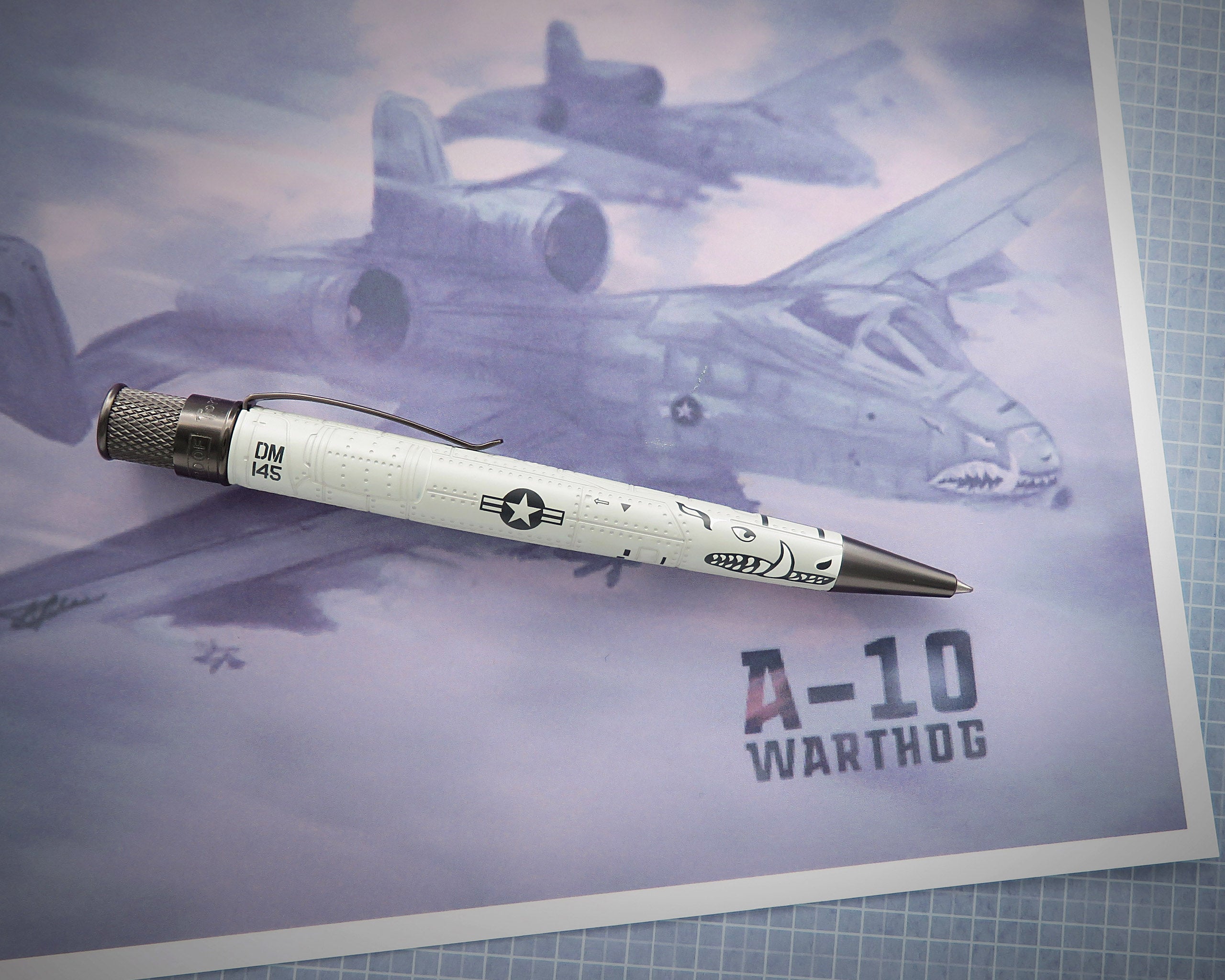 Tornado™ Vintage Metalsmith - A-10 Warthog Rollerball - Image 5