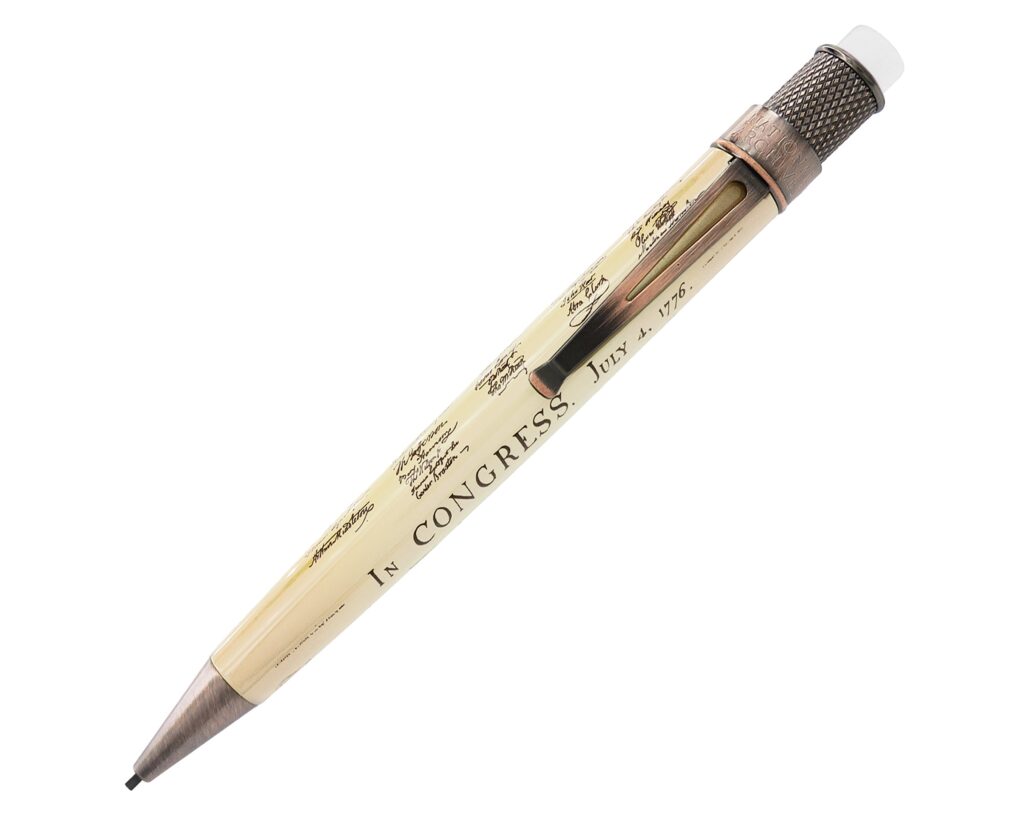 National Archives - Signers Signatures Pencil