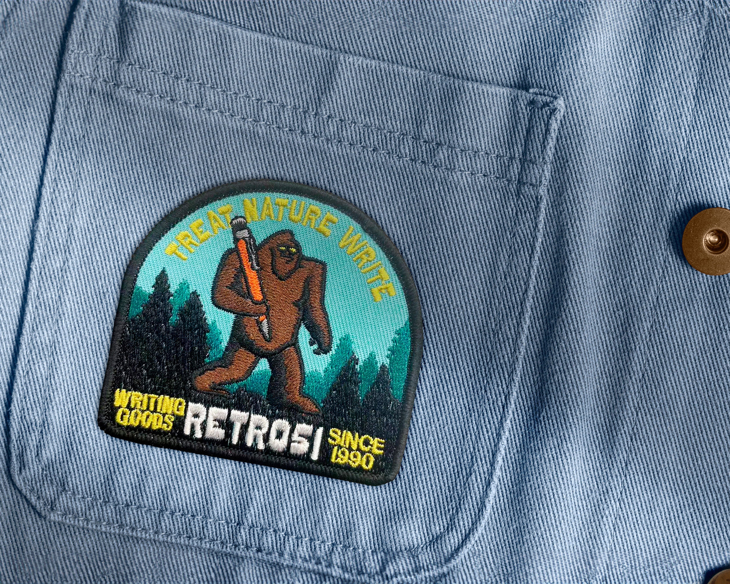 'Treat Nature Write' Patch - Image 4