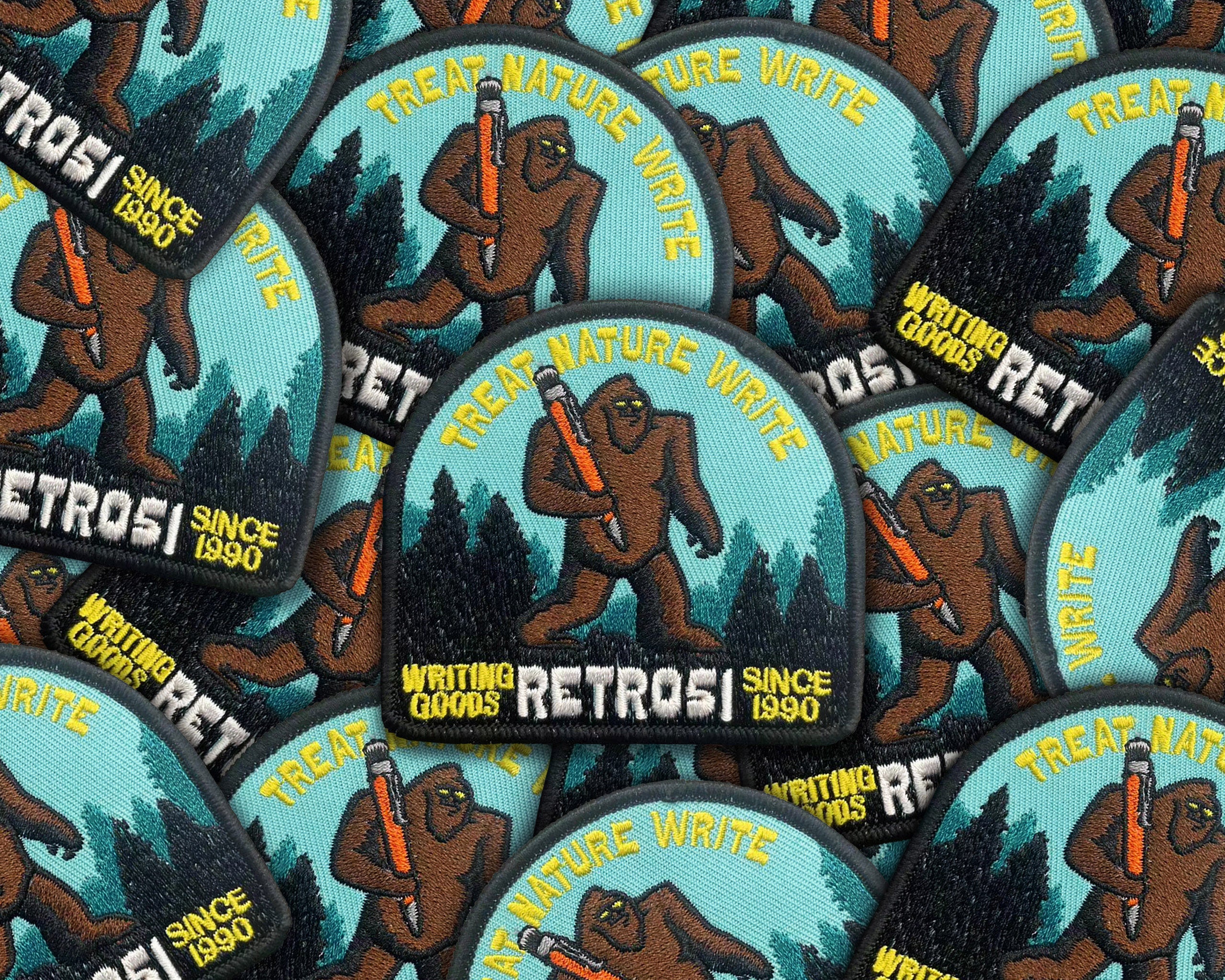 'Treat Nature Write' Patch - Image 5