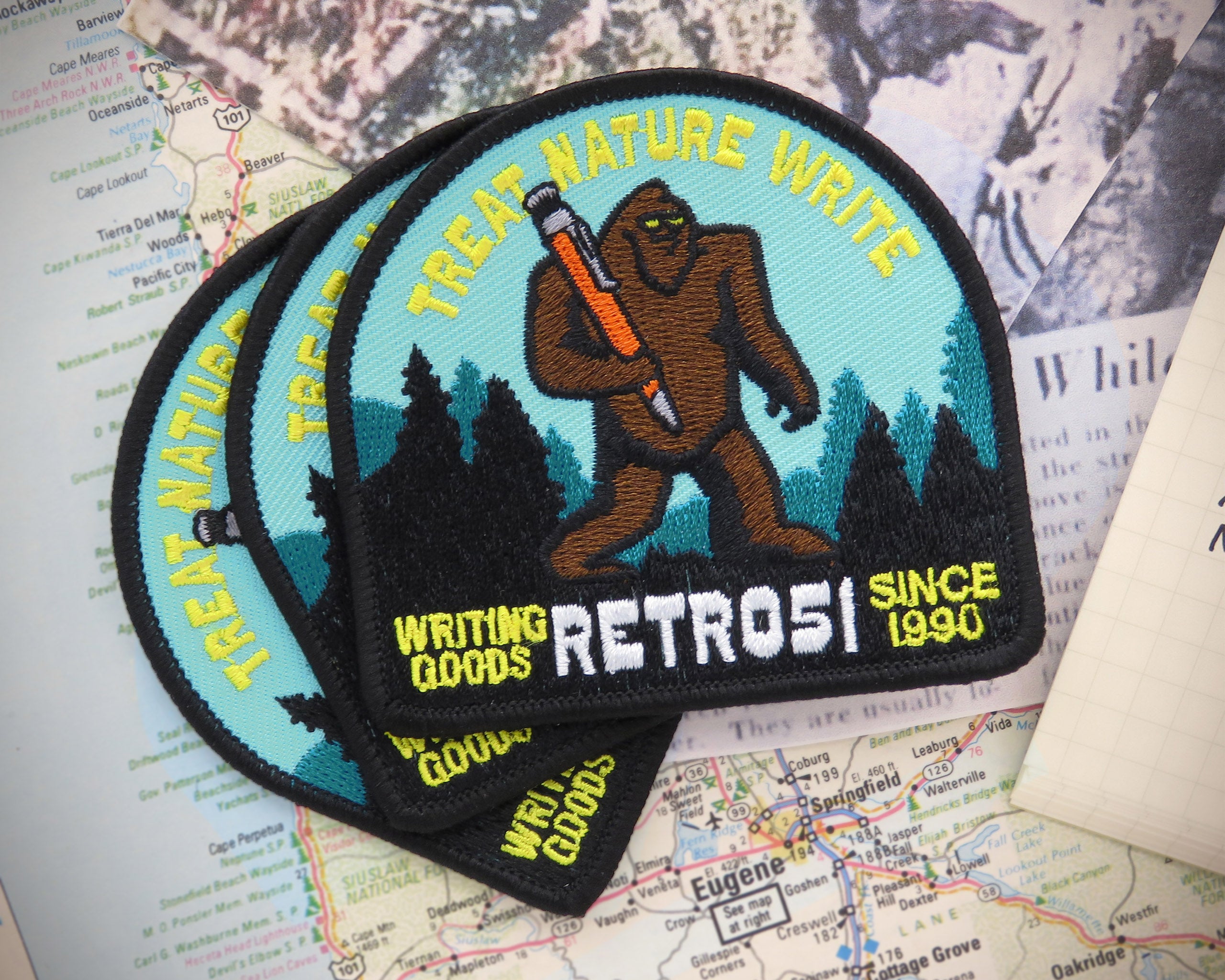 'Treat Nature Write' Patch - Image 2